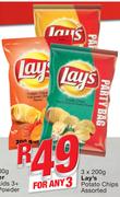 Lay's Potato Chips-3x200g
