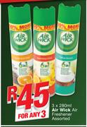 Air Wick Air Freshener-3x280ml