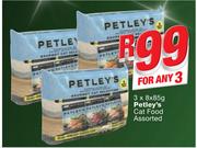 Petley's Cat Food-3x8x85g
