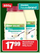 Housebrand Mayonnaise-850g Each