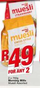 Morning Mills Muesli-2x750g