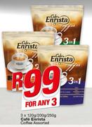 Cafe Enrista Coffee-3x120g/200g/250g