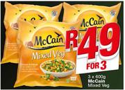 McCain Mixed Veg-3x600g