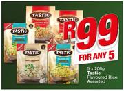 Tastic Flavoured Rice-5x200g