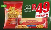 Fatti’s & Moni’s Macaroni/Spaghetti-2x1kg