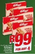 Kellogg’s Multipack Cereal Bar-4x5 Per Pack