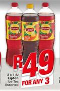 Lipton Ice Tea-3x1.5Ltr