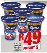 Danone NutriDay Yoghurt-5x270g