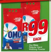 Omo Regular Hand Washing Powder-5Kg Each