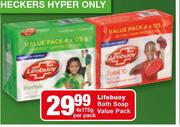 Lifebuoy Bath Soap Value pack-4 x 175g Per Pack