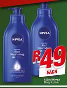 Nivea Body Lotion-625ml Each