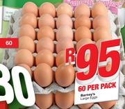 Barney’s Large Eggs 60's-Per Pack