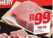 Bulk Beef Rump Steak-Per kg