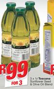 Toscana Sunflower Seed & Olive Oil Blend-3x1Ltr