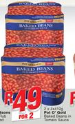 Pot O’ Gold Baked Beans In Tomato Sauce-2x4x410g