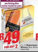 Robertson Winery Box Wine-2x1Ltr