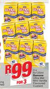 Danone Ultra Mel Mini Vanilla Flavoured Custard-3x6x125ml