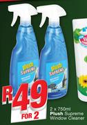 Plush Supreme Window Cleaner-2x750ml