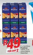 Fruitree 100% Fruit Juice Blend-2x6x200ml