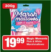 Magic Moments Pink & White Marshmallows-300g