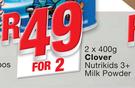 Clover Nutrikids 3+ Milk Powder-2x400g