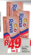 Rama Original Margarine-3x500g