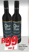 Olive Pride Balsamic Vinegar-2x500ml