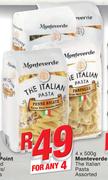 Monteverde The Italian Pasta-4x500g
