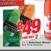 Robertson Winery Box Wine-2x1Ltr