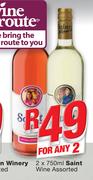 Saint Wine-2x750ml