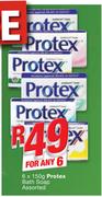 Protex Bath Soap-6x150g