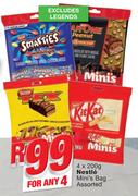 Nestle Mini’s Bag-4x200g