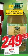 Santa Bianca Extra Virgin Olive Oil-3L Each