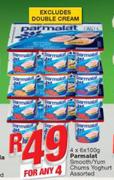 Parmalat Smooth/Yum Chums Yoghurt-For 4