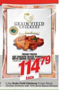 Grain Field Chickens Frozen Mixed Chicken Portions With 15% Brine Based Mixture-4.2Kg Each