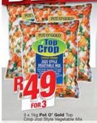 Pot O' Gold Top Crop Jozi Style Vegetable Mix 1Kg-For 3