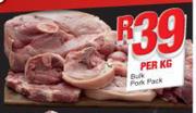 Bulk Pork Pack-Per Kg