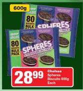 Chelsea Spheres Biscuits-600g Each