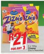 Champ Zizu's-3X100g