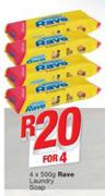 Rave Laundry Soap-4X500g