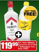 Gilbey's Special Dry Gin-750ml