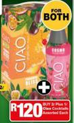 Ciao Cocktails Assorted-2Ltr 