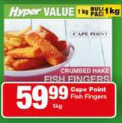 Cape Point Fish Fingers-1Kg