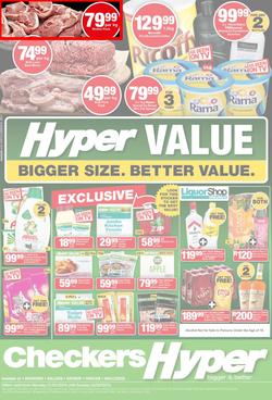 Checkers Hyper : KwaZulu - Natal : Hyper Value Promotion (21 Jan - 03 Feb 2019), page 1