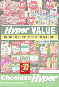 Checkers Hyper : KwaZulu - Natal : Hyper Value Promotion (21 Jan - 03 Feb 2019), page 1