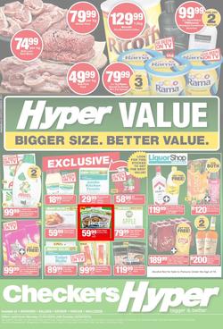 Checkers Hyper : KwaZulu - Natal : Hyper Value Promotion (21 Jan - 03 Feb 2019), page 1