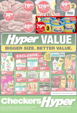 Checkers Hyper : KwaZulu - Natal : Hyper Value Promotion (21 Jan - 03 Feb 2019), page 1