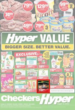 Checkers Hyper : KwaZulu - Natal : Hyper Value Promotion (21 Jan - 03 Feb 2019), page 1