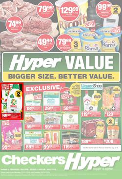 Checkers Hyper : KwaZulu - Natal : Hyper Value Promotion (21 Jan - 03 Feb 2019), page 1