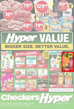 Checkers Hyper : KwaZulu - Natal : Hyper Value Promotion (21 Jan - 03 Feb 2019), page 1